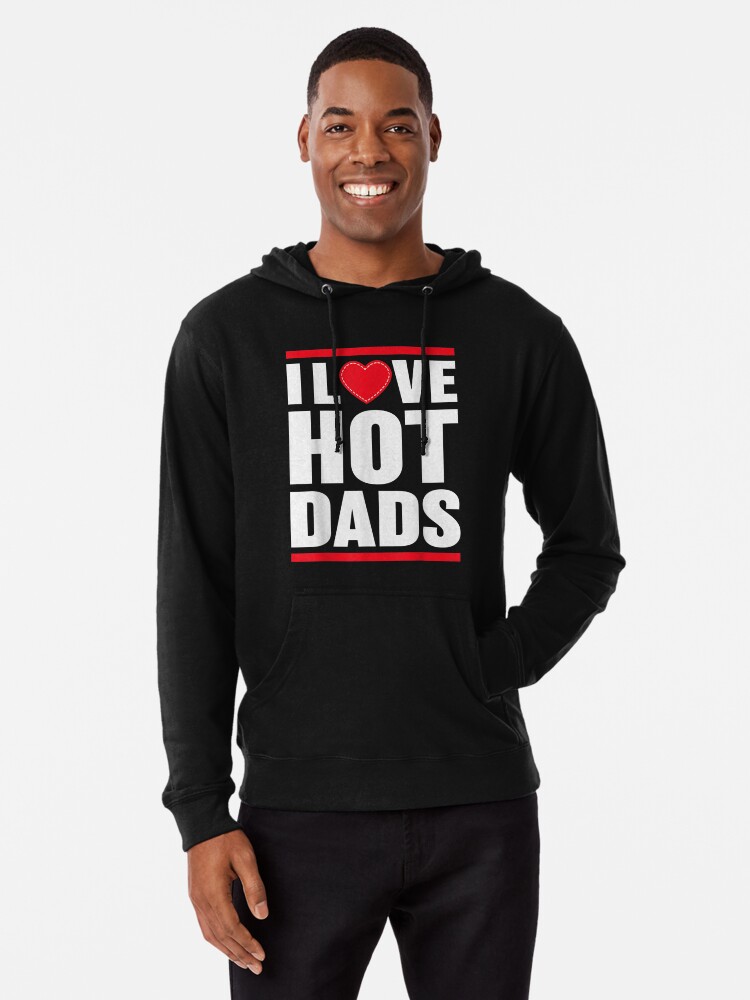Discover I Heart Hot Dads Hoodie