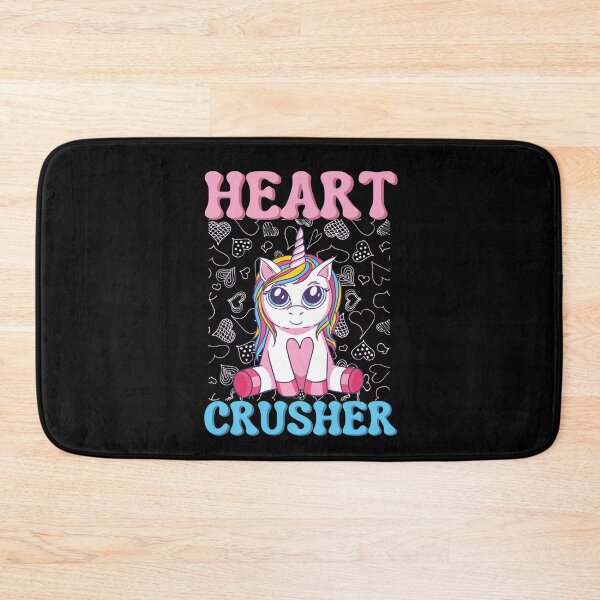Item preview, Heart crusher, Magical unicorn Valentine's Day design designed and sold by Auntieck.