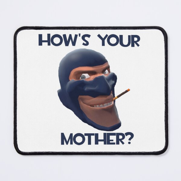 Item preview, Team Fortress 2 - Spy - How's Your Mother? designed and sold by RelaxDesigns.