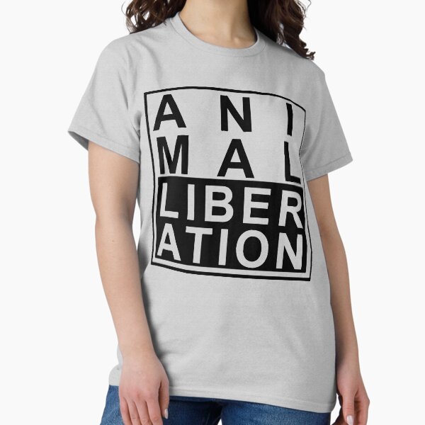 Vista previa del artículo con la obra «Liberación Animal», diseñado y vendido por zkadhyaa.