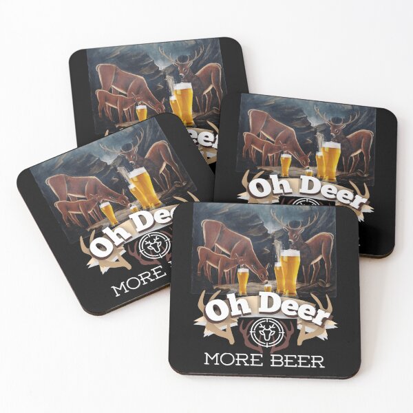Item preview, Deer Hunting Beer Drinking  designed and sold by Flirt-Teez.