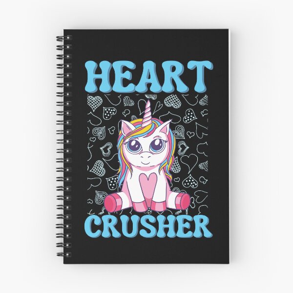 Item preview, Heart crusher, Magical unicorn Valentine's Day design designed and sold by Auntieck.