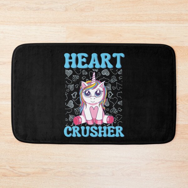 Item preview, Heart crusher, Magical unicorn Valentine's Day design designed and sold by Auntieck.