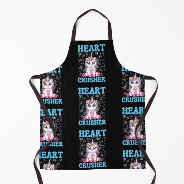 Item preview, Heart crusher, Magical unicorn Valentine's Day design designed and sold by Auntieck.