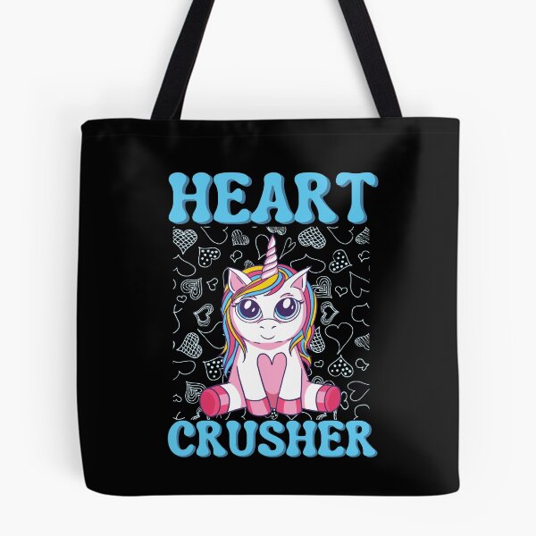 Item preview, Heart crusher, Magical unicorn Valentine's Day design designed and sold by Auntieck.