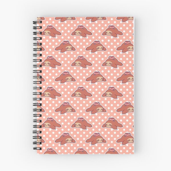 Item preview, Tea Sloth Polk-a-dot Pattern designed and sold by SaradaBoru.