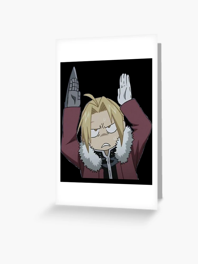 Ullmetal Alchemist, Anime, Manga, Brotherhood Fma Edward-elric Greeting  Card by Tlatar Wahyuni