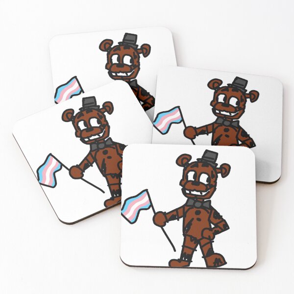 Item preview, Withered Freddy says trans rights designed and sold by jacklegobrr.