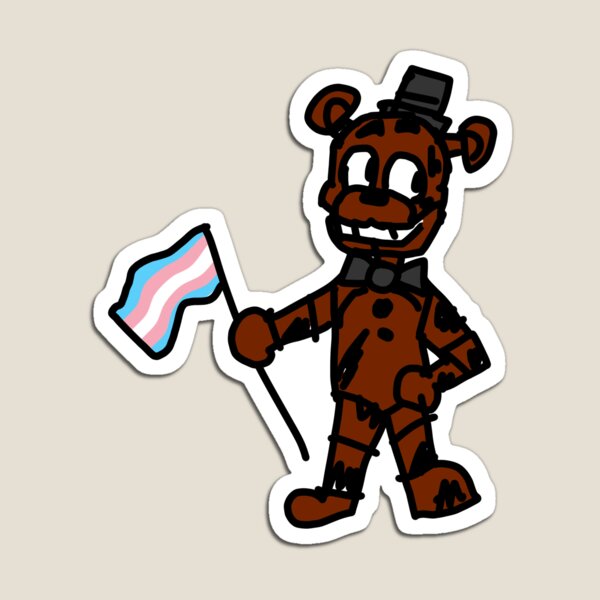 Withered Freddy says trans rights | Poster