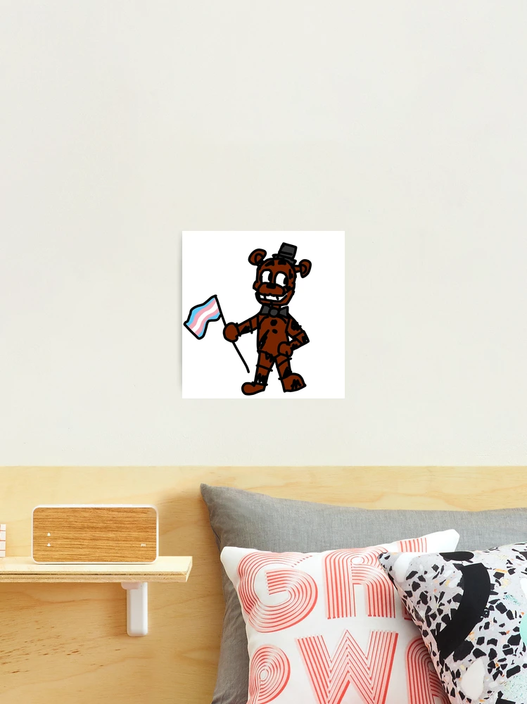 Withered Freddy says trans rights | Poster