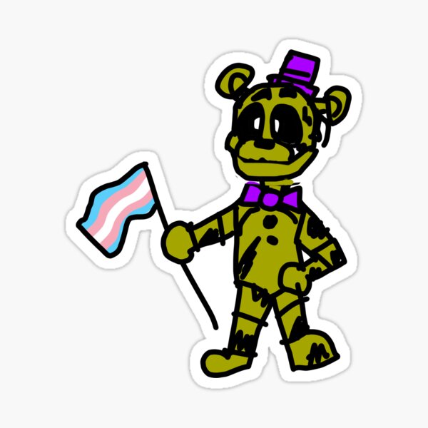 FNaF 2 - Chibi Freddy Fazbear Sticker for Sale by MokaMizore97