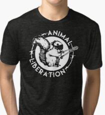 Animal liberation Tri-blend T-Shirt