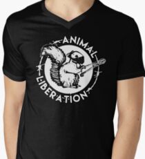 Animal liberation Men's V-Neck T-Shirt