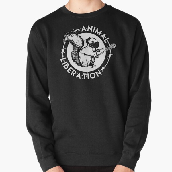 Animal liberation Pullover Sweatshirt