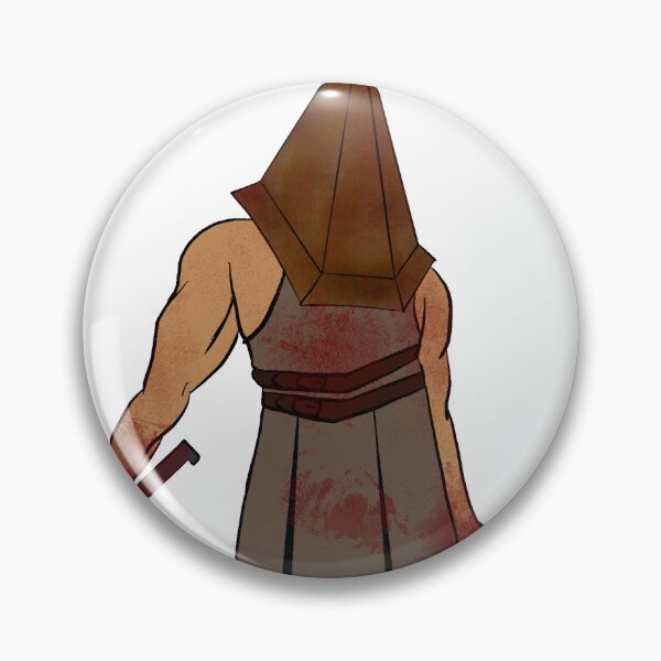 Item preview, pyramid head designed and sold by thejesamestreet.