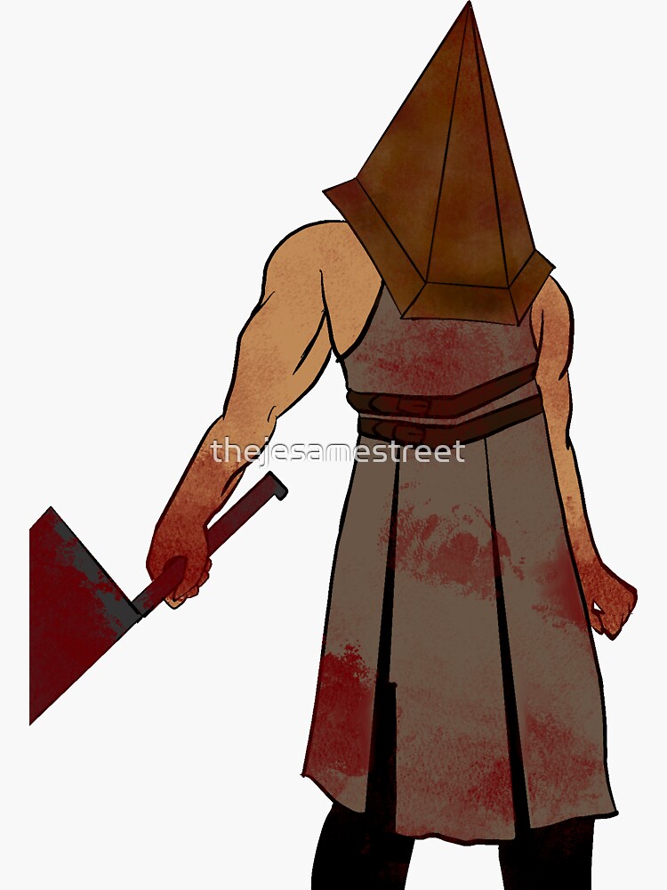 Pyramid Head Sticker for Sale by eriowos