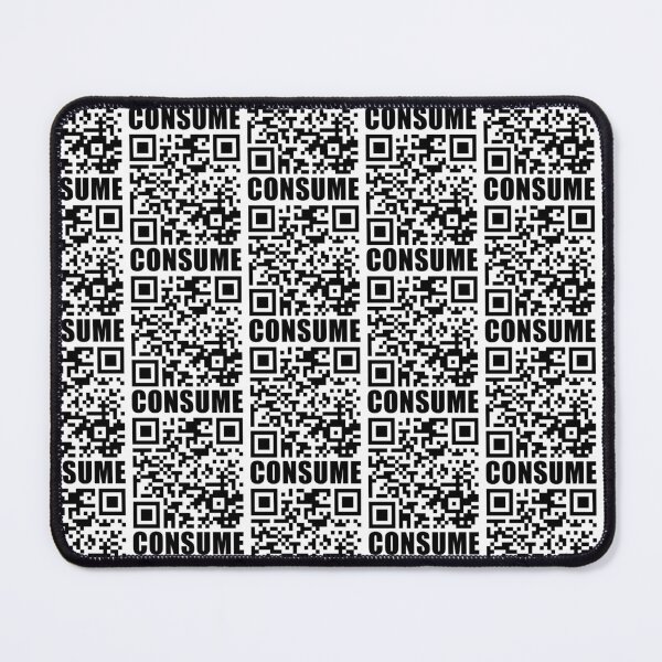 Item preview, CONSUME - QR Code designed and sold by wanderingfools.