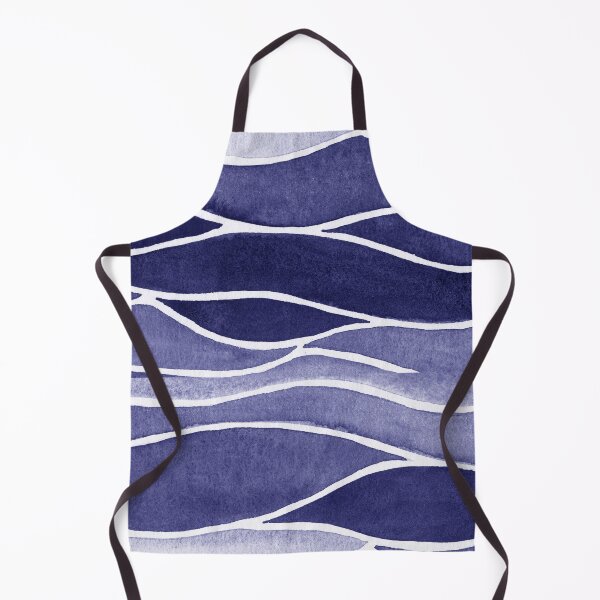 Item preview, Purple Blue Very Peri Abstract Organic Waves Decor XXIV designed and sold by Irina Sztukowski.