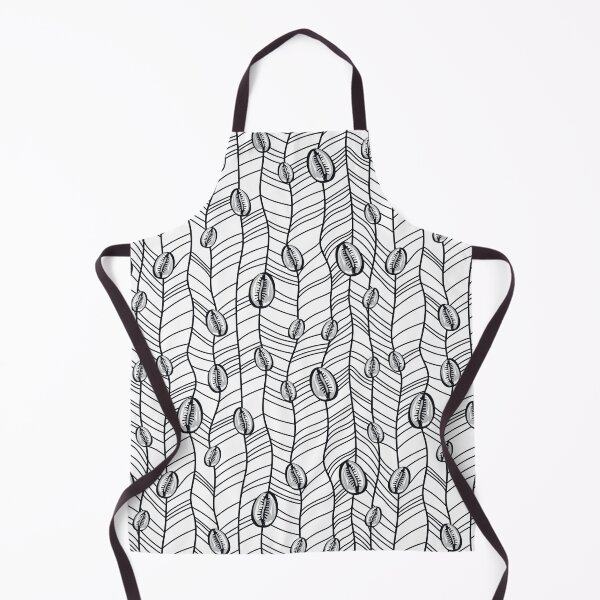 Item preview, Monochrome cowrie shell surface pattern designed and sold by TheArtDesk.