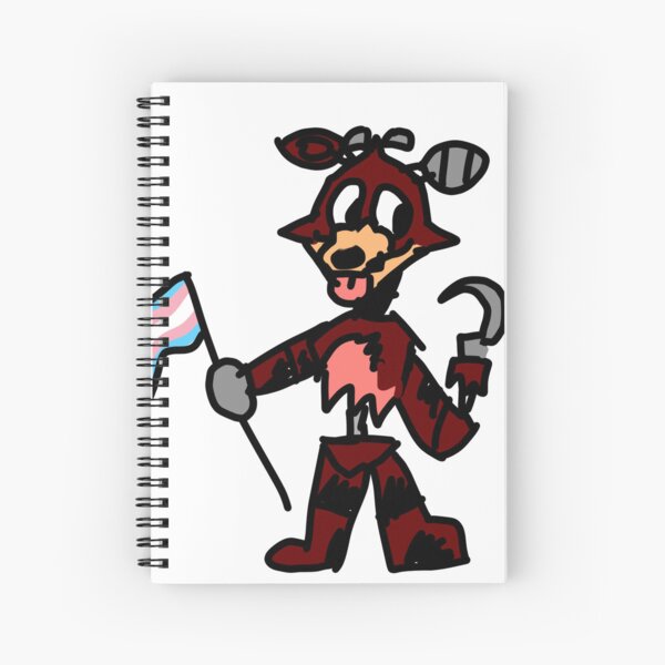 Withered foxy five nights at freddys 2 Spiral Notebook for Sale by  teraMerchShop