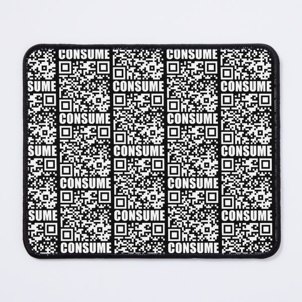 Item preview, CONSUME - QR Code designed and sold by wanderingfools.