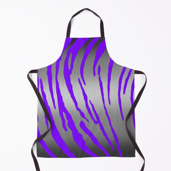 Item preview, Silver Tiger Stripes Purple designed and sold by blakcirclegirl.