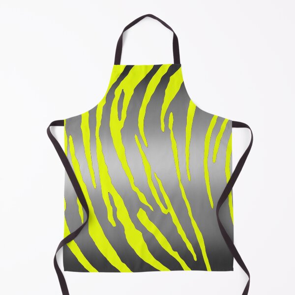 Item preview, Silver Tiger Stripes Yellow designed and sold by blakcirclegirl.