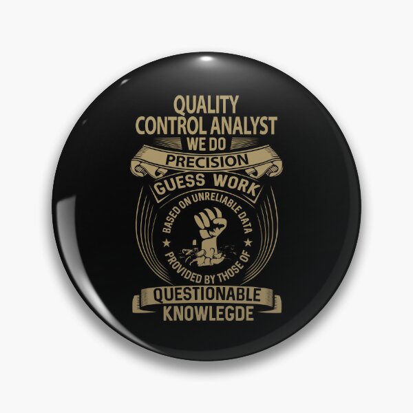 Artikelvorschau, Qualitätskontrolle-Analytiker-T-Shirt – wir tun Präzisions-Job-Geschenkartikel-T-Stück entworfen und verkauft von paneczkopat.