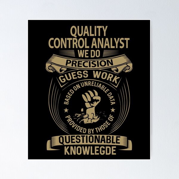 Item preview, Quality Control Analyst T Shirt - We Do Precision Job Gift Item Tee designed and sold by paneczkopat.