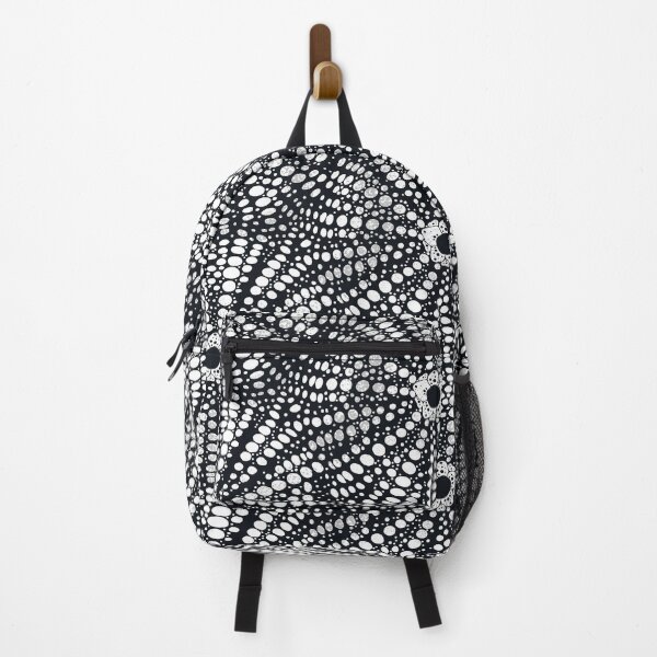 Item preview, Monochrome sea urchin surface pattern designed and sold by TheArtDesk.