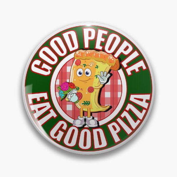 Item preview, Good People Eat Good Pizza designed and sold by mrtraz.