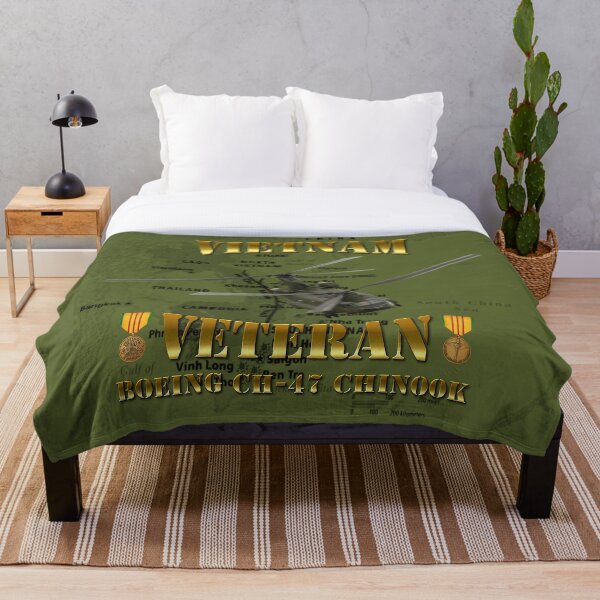 Item preview, CH-47 Chinook Vietnam Veteran designed and sold by Mil Merchant.