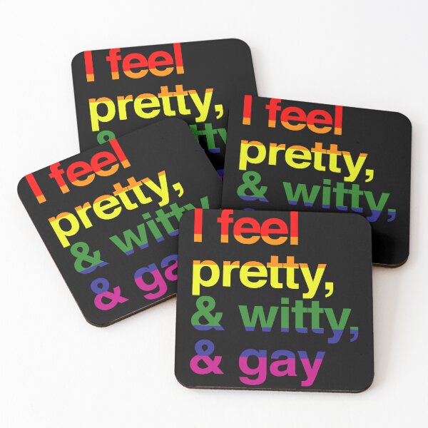 Item preview, Mens Womens I Feel Pretty And Witty And Gay designed and sold by MellieKessler22.