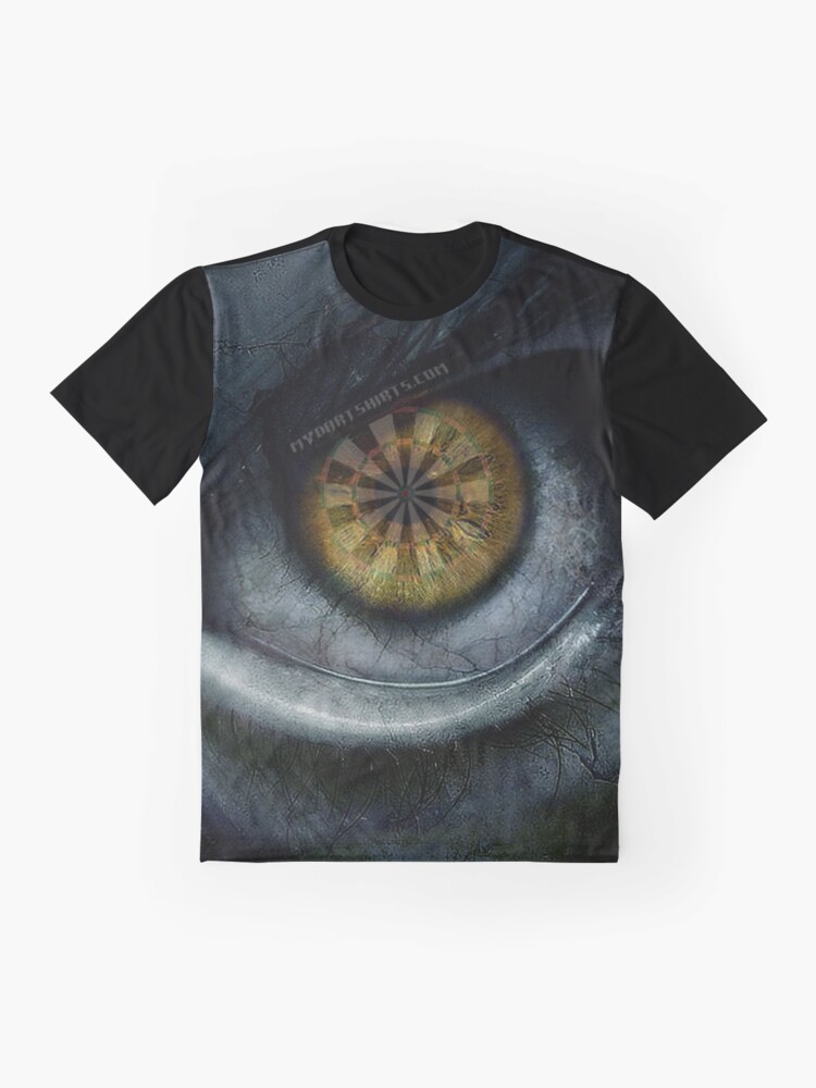 Alternate view of Evil Eye Darts Focus Graphic T-Shirt