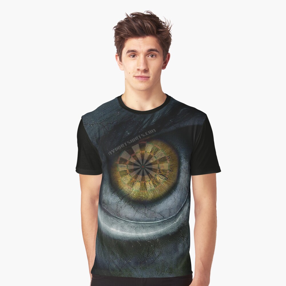 Evil Eye Darts Focus Graphic T-Shirt