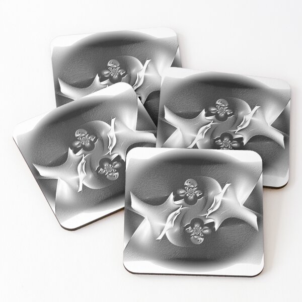 Item preview, Fractals II. black and white designed and sold by Elena Lestachova.