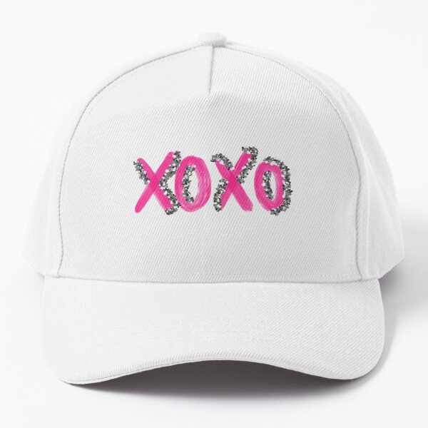Xoxo Baseball Hat Light Pink