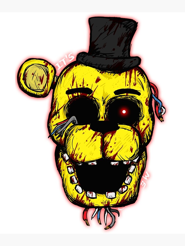 Tomorrow is another day - Fredbear FNAF  Poster for Sale by Mintybatteo