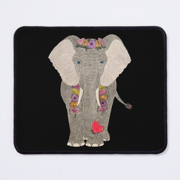 Item preview, Elephant with Heart designed and sold by LuvbuzzArt.