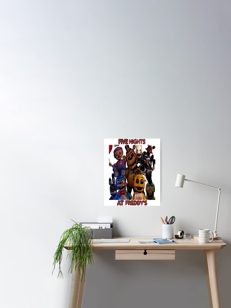 FNAF 2 animatronics  Poster for Sale by Mintybatteo