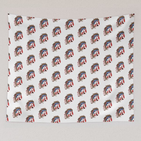 Item preview, Funny Hippy baseball design designed and sold by BRtisticDesigns.