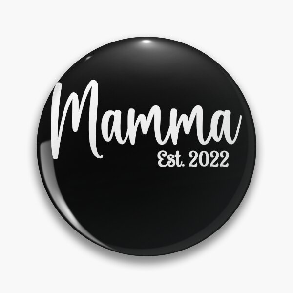 Item preview, 2022 Pregnancy Reveal Quote New Mamma 2022 designed and sold by RoguePixel.