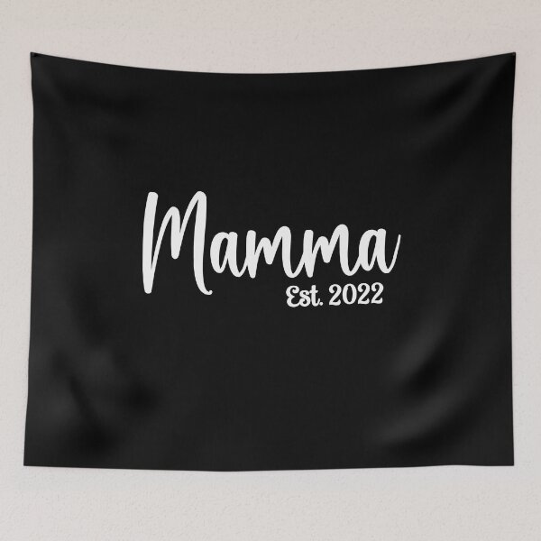 Item preview, 2022 Pregnancy Reveal Quote New Mamma 2022 designed and sold by RoguePixel.