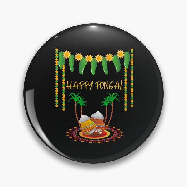 Item preview, Happy Pongal Shirt designed and sold by PuPPuB.