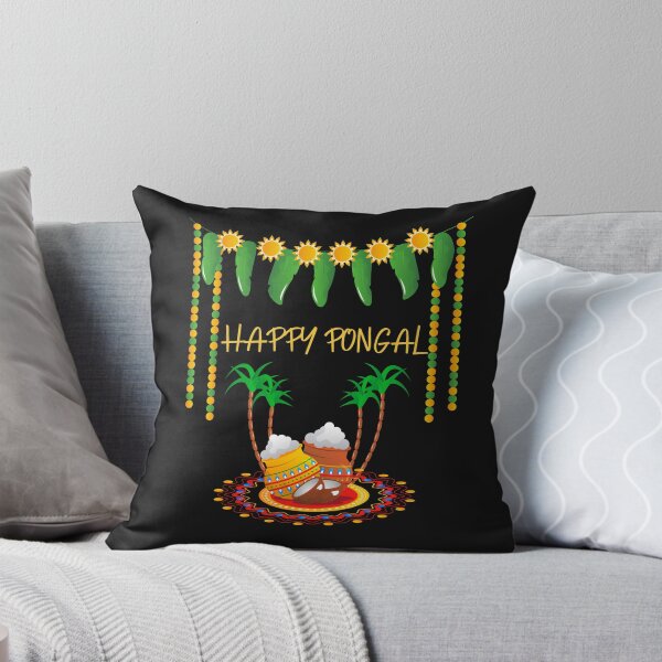 Item preview, Happy Pongal Shirt designed and sold by PuPPuB.