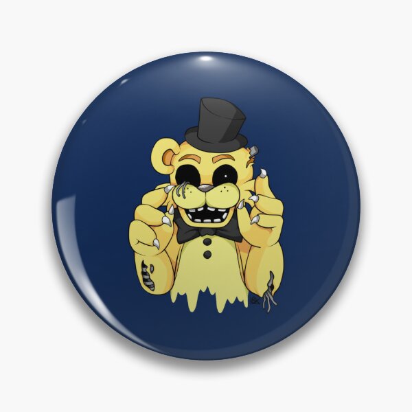 Golden Freddy FNAF 1 Render Sticker by Angel300-LQ