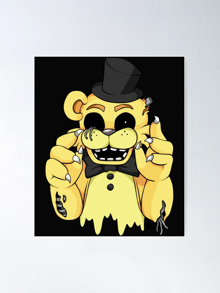 Funny Dismantled Golden Freddy Gift Fnaf 2 | Poster