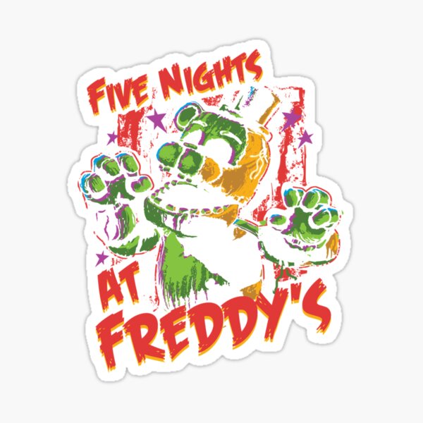 Five Nights at Freddy's 2 - Foxy - It's Me - Phantom Bb - Sticker