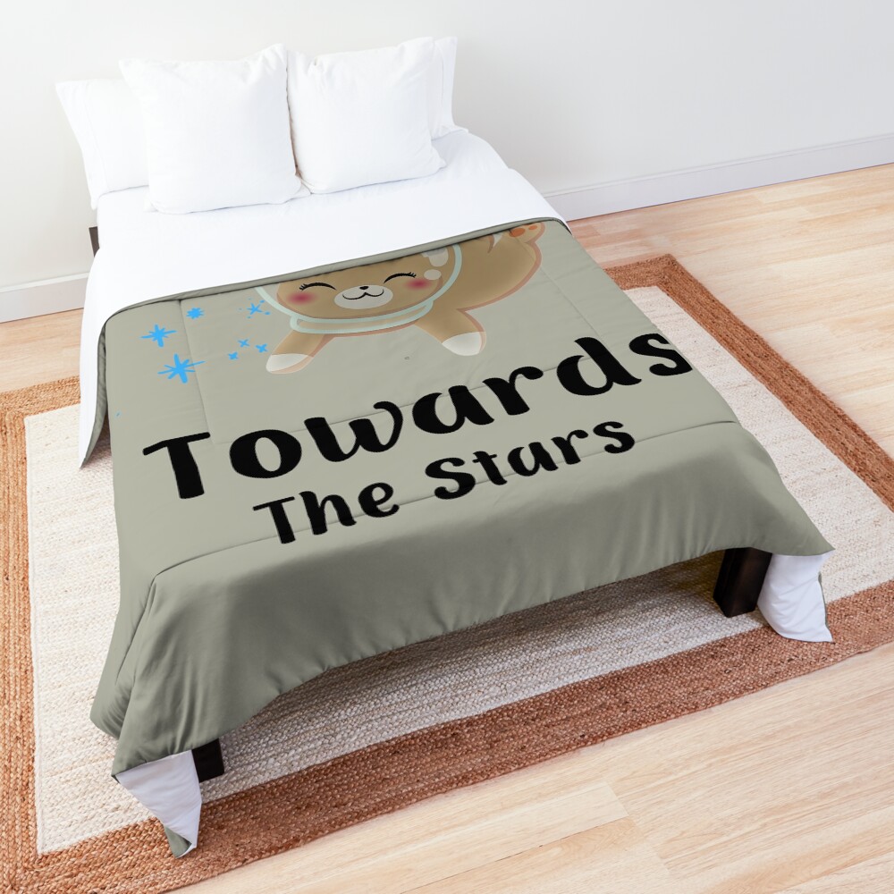 Item preview, Comforter designed and sold by ArtsyWhiskers.