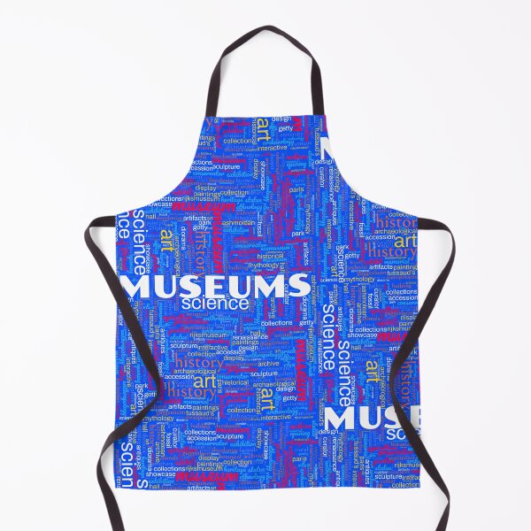 Item preview, Museum Word Cloud Science History Art Artifacts designed and sold by InterpreTees.